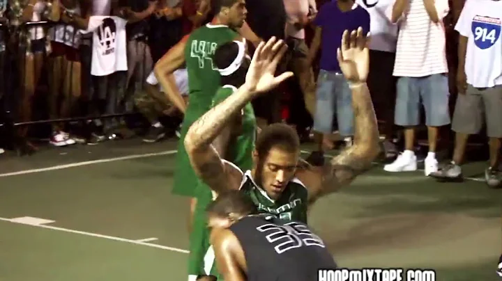 Kevin Durant Schools Michael Beasley at Dyckman Park 2011