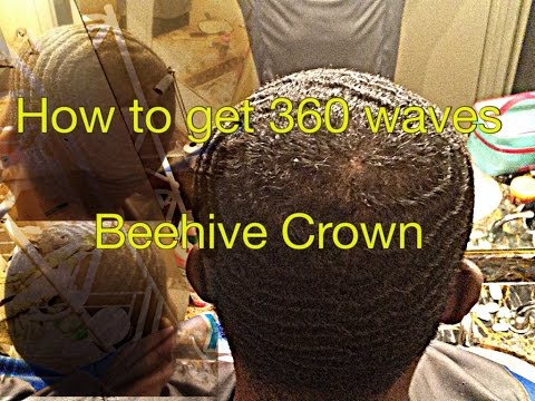 How to get 360 waves: Beehive-crown/connections - CP - Fun 