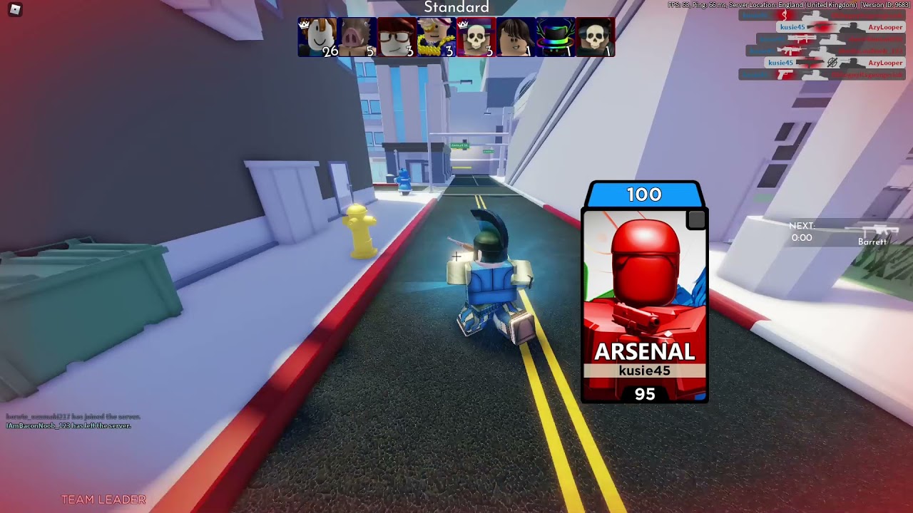 Roblox Arsenal Hacker Reports 170 YouTube 
