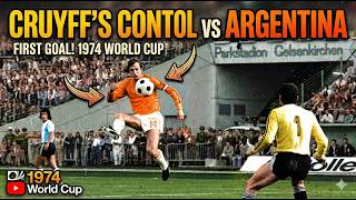 Cruyff's Pure Genius vs Argentina | 1974 World Cup