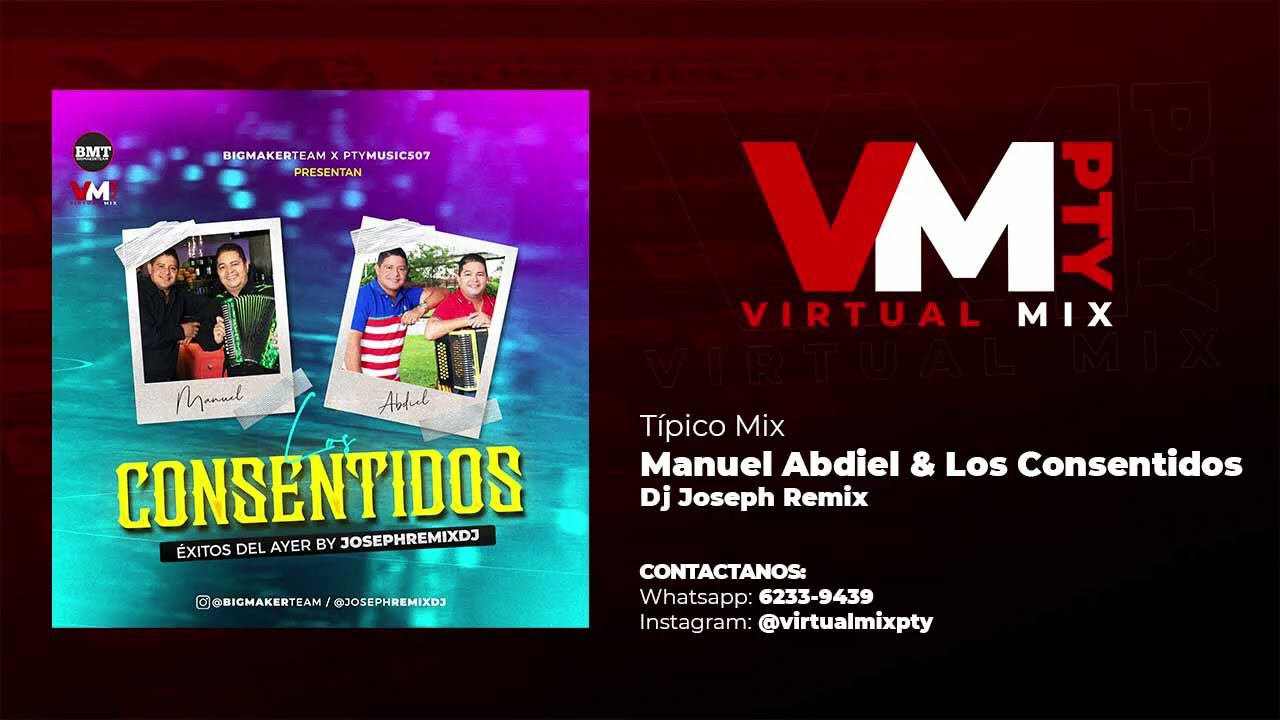 MANUEL DE JESUS ABREGO MIX SUS MEJORES ÉXITOS - DJ JOSEPH