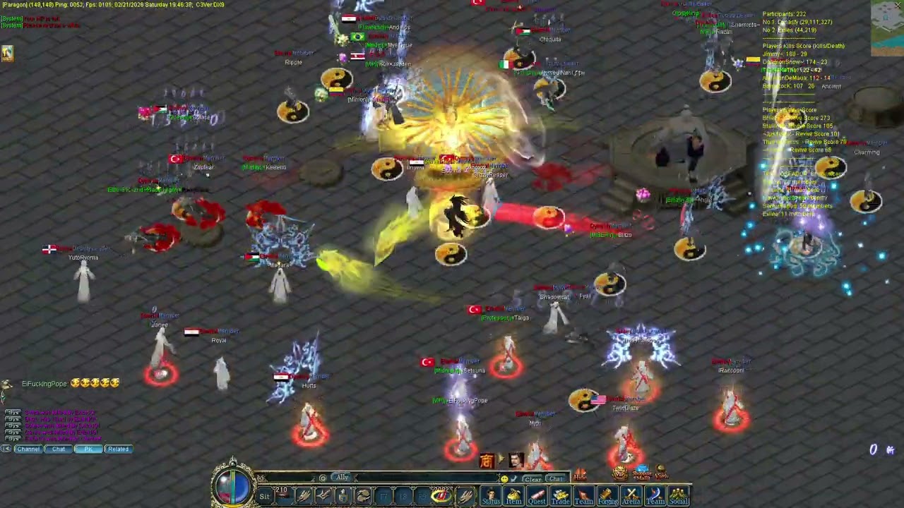 GW CONQUER  PARAGON 21 02 26 um pouco do pk