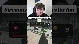 Streamer counts cars for fun 😁 #kickstreaming #kick #streamer #stevenwins #trafficgame