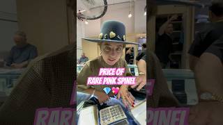 I check out two super rare hot pink spinel! Do you think it’s worth the price? #gemstone #jewelry I check out two super rare hot pink spinel! Do you think it’s worth the price? #gemstone #jewelry