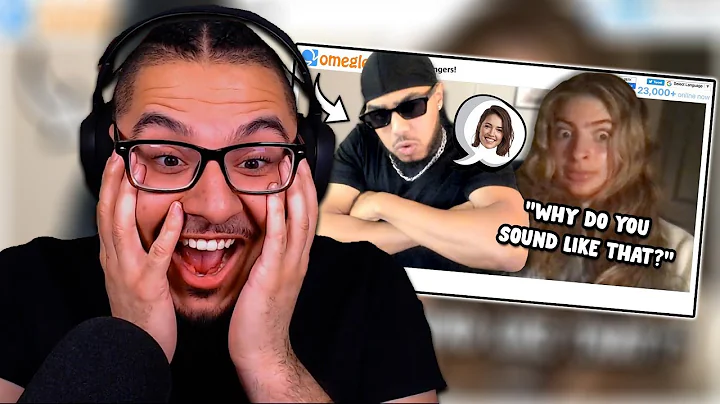 Azerrz - Omegle but my VOICE Doesn't Match MY FACE | REACTION