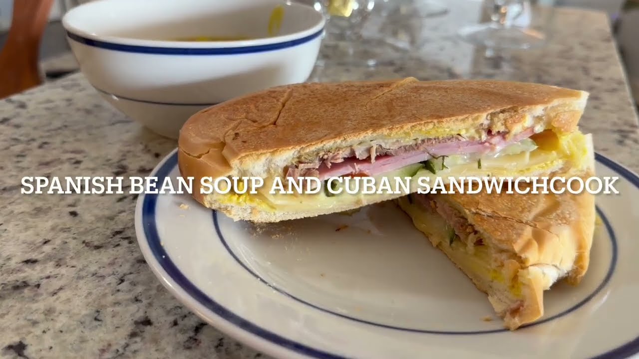 Spanish Bean and Cuban Sandwich By Suwannee Sauce