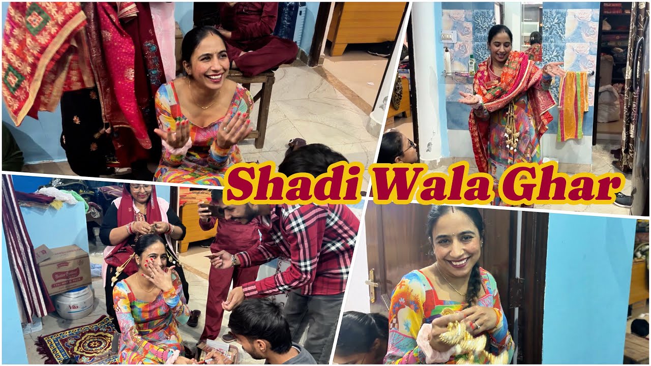 Makeup from My In-Laws💄(Rang Chadhane ki Rasam) || Haryanvi Tradition || Part - 3 || @PREETIPANWAR_ 