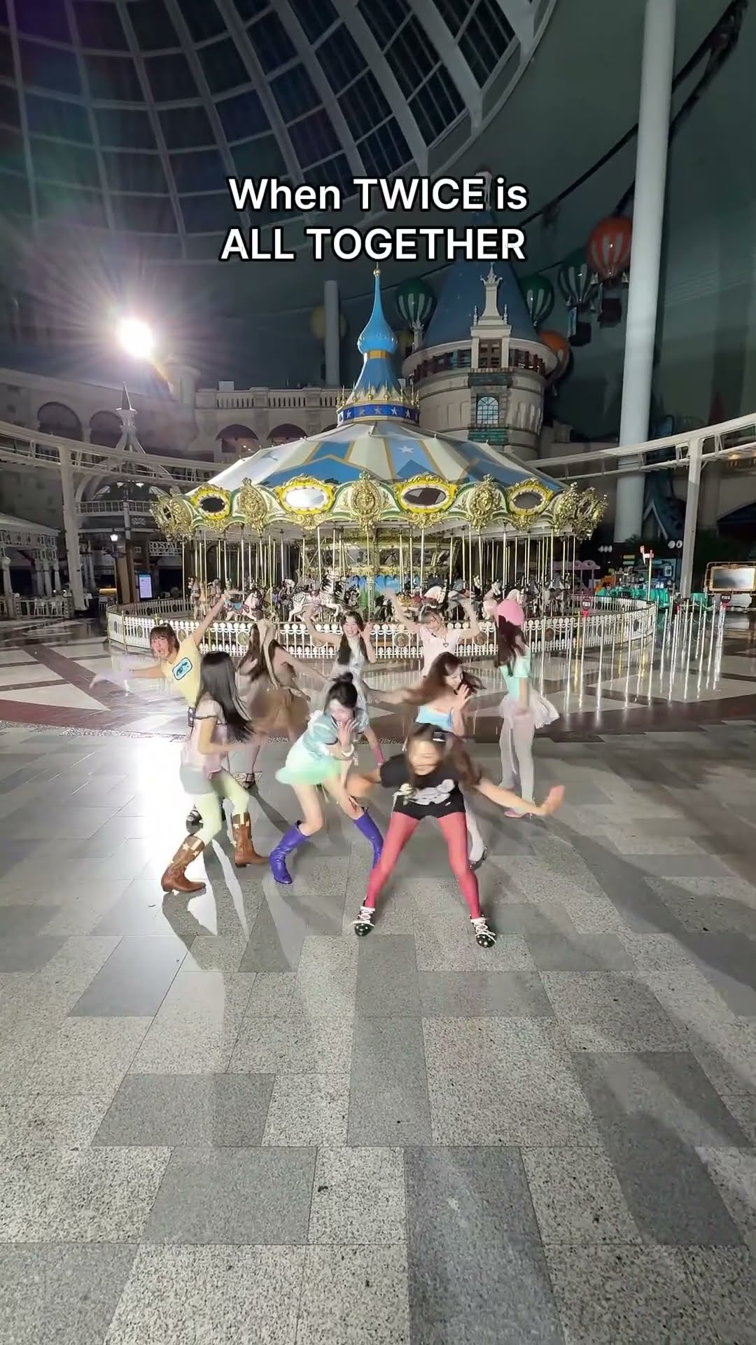 When TWICE is ALL TOGETHER! 🍭 #ONCE #원스 #TWICE #트와이스 #TWICE_11th_Anniversary