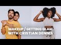 GETTING MY MAKEUP DONE FT. CRISTIAN DENNIS | CHRIS & IAN