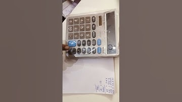 #How  to Use Of Calculator  M+