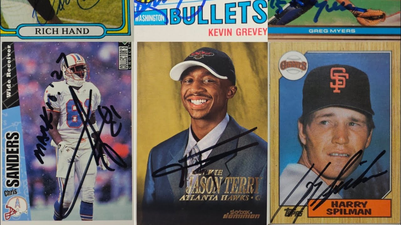 My TTM Autograph Haul #170 - 15 Returns (Jason Terry, Chris