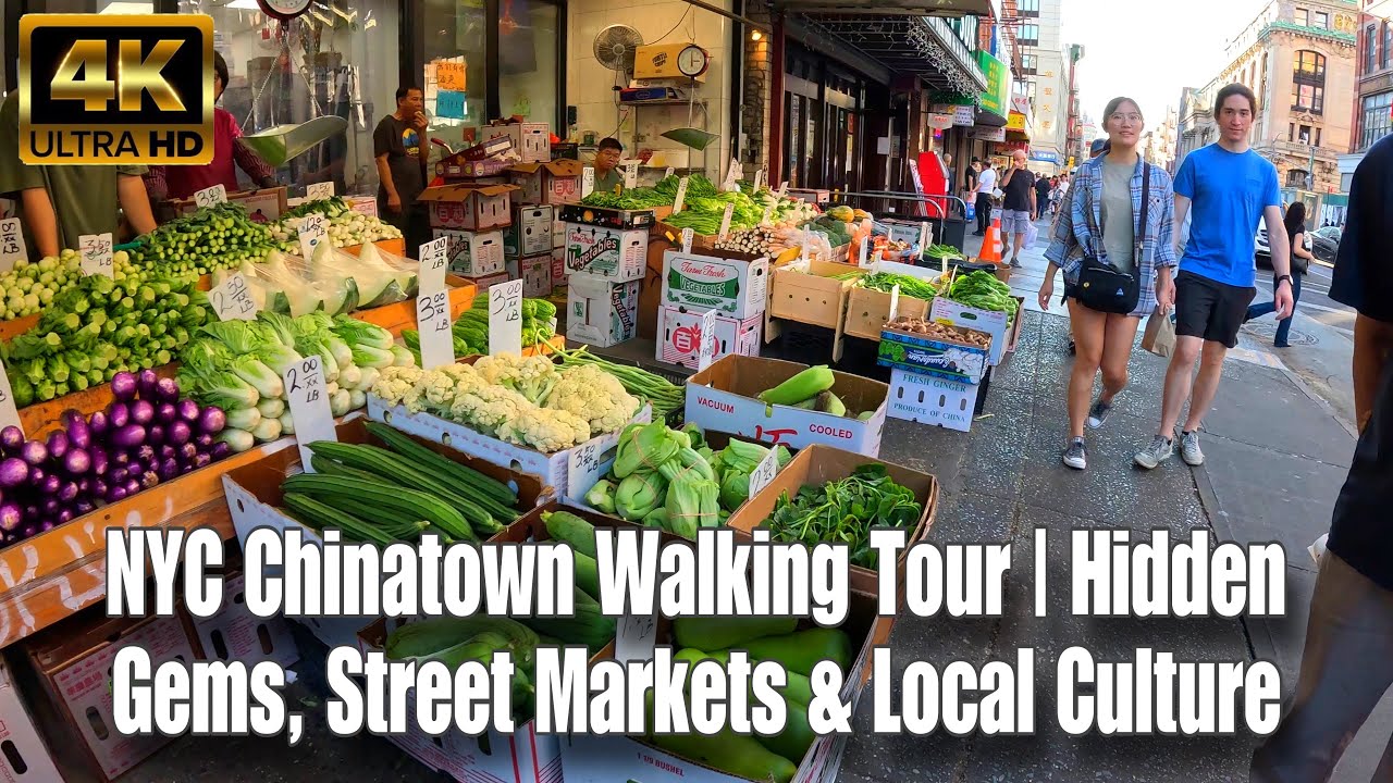 NYC Chinatown Walking Tour 2024 | Hidden Gems, Street Markets &amp; Local ...