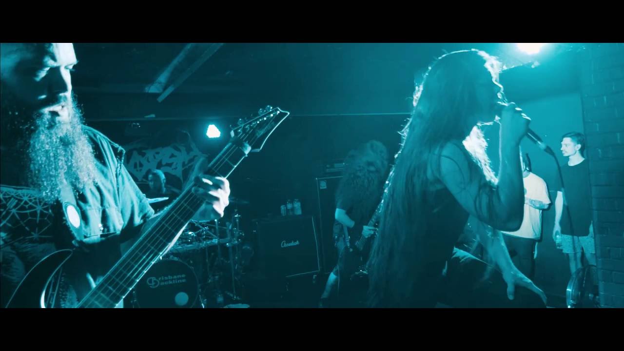 Cryptopsy - Halothane Glow (live @ Crowbar, Brisbane, Australia)