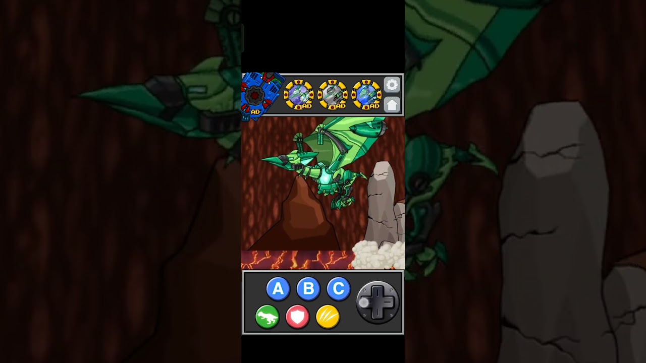 Transform Dino Robot Dinosaur Ptera Green