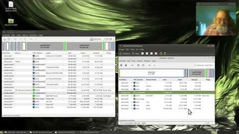 Resizing 2 Partitions in Linux Mint 19.2 with GParted