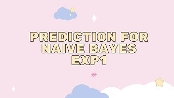 Prediction for Naive Bayes in RapidMiner
