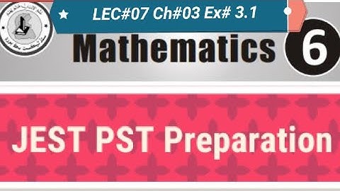 Lecture 07|JEST PST Preparation Maths Portion||Class6||Ch#03 Factor & Multiple||Ex 3.1||SindhTextB||