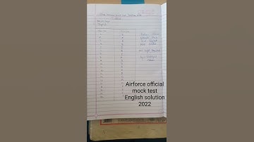casb englis mock test solution 2022 airforce mock test solution