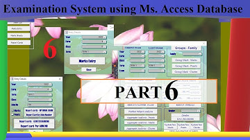 PART 6 | Examination Management System using Microsoft Access | Class Filtering Module