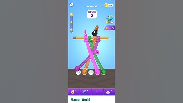 Tangle Master Gameplay Level 73 (Android, iOS) #tanglemaster3d #shorts #youtubeshorts #games