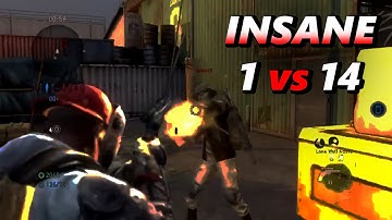 The Last Of Us 1v14 Comeback (Lag Edition)