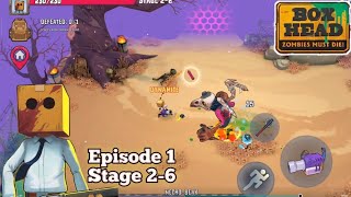 Box Head: Roguelike Ep. 1 Stage 2-6 Gameplay | Android Apk iOS #boxheadroguelike #roguelike #boxhead