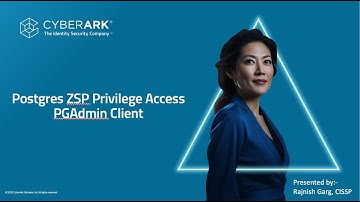 DPA Postgres Database Zero Standing Access (Client-PGadmin)