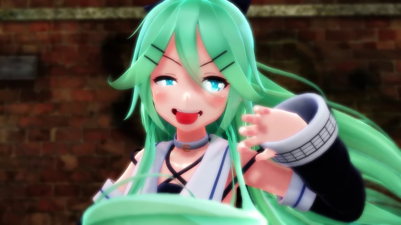 【MMD艦これ】山風で『ロキ』(カメラモーション配布) - YouTube