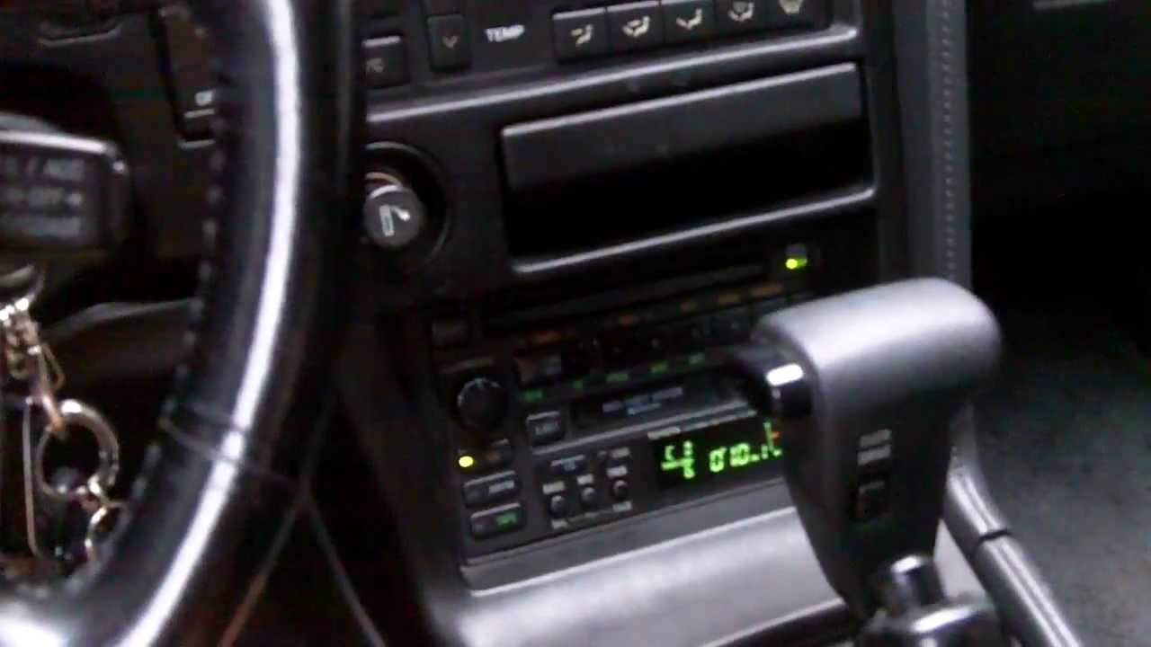 1992 Toyota Supra Turbo Shadow Grey Interior Youtube