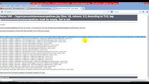 aula 5320 java para web III   Custom Tags elemento bodycontent empty JSP tagdependent