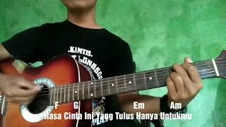 Rasa Cinta Ini Yang Tulus Hanya Untukmu, Ilang Roso Tresno Neo BZK Cover (Lirik & Chord Gitar Mudah)