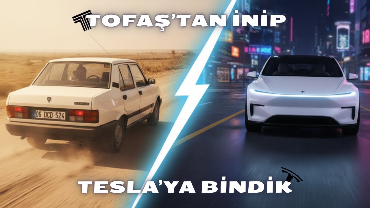 TOFAŞ'TAN İNİP TESLA'YA BİNDİK! (AZ KALSIN TESLA SAHİBİ OLUYORDUK!) @imdatTV​