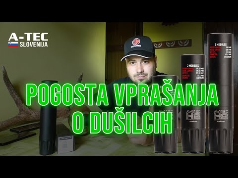 Pogosta vprašanja o dušilcih in moderatorjih poka A-TEC