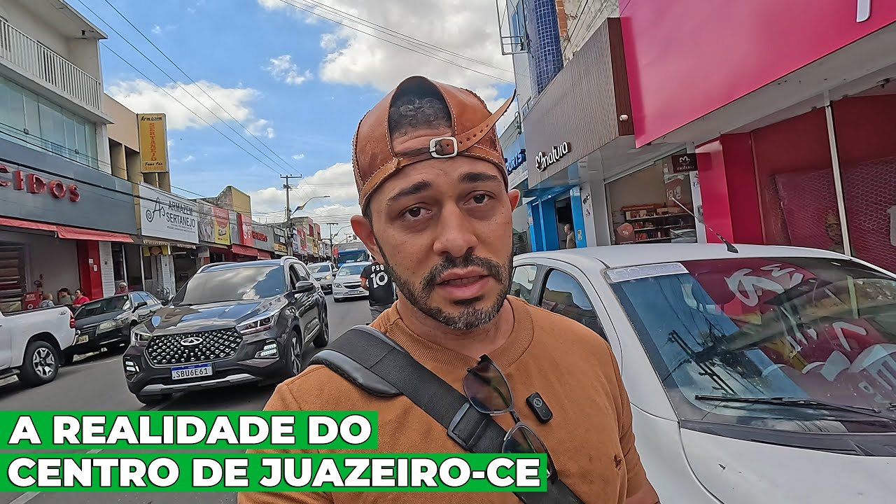 Assim esta a Realidade do Centro de Juazeiro do Norte em 2026