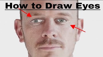 How to draw Eyes on Mspaint Easy Realistic Eyes