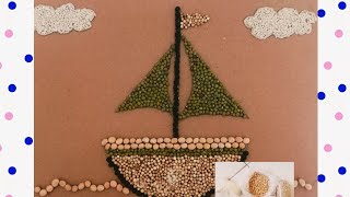 Kolase Biji-Bijian Kelompok 10 5A Kerajinan Tangan Pgsd Universitas Mataram