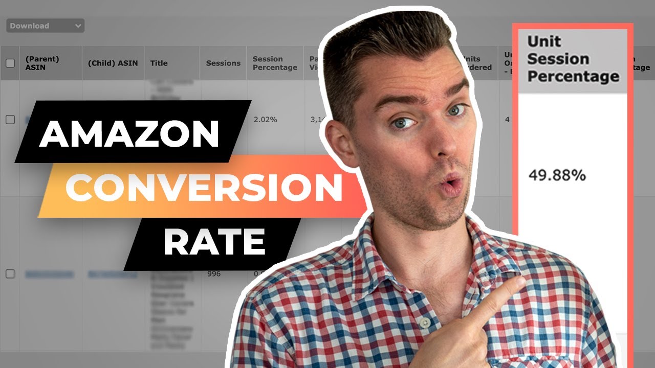 how-to-find-my-amazon-listing-conversion-rate-tutorial-youtube