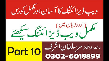 How To Make Website in Urdu| Part 10 | How To Insert Video and Audio in HTML