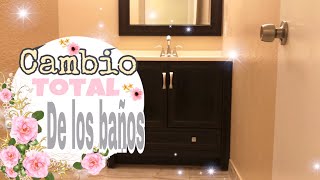 REMODELACIÓN TOTAL DE LOS BAÑOS// COMO QUEDARON MIS BAÑOS//