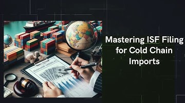 Mastering ISF Filing for Cold Chain Imports