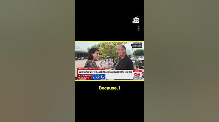 Republican Man Admits to Voting for Kamala Harris