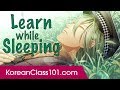 Learn korean while sleeping 8 hours  learn all basic phrases