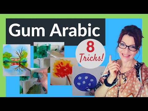 8 Clever Gum Arabic Tricks (for Watercolor!)