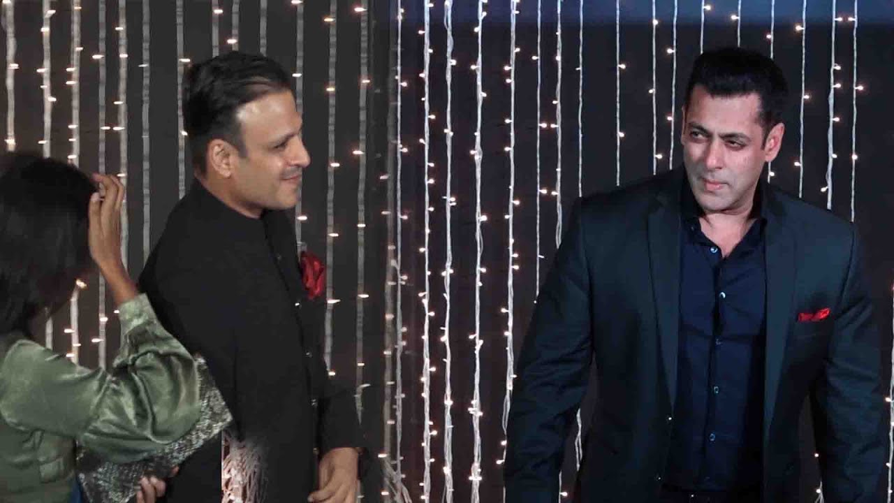 Salman Khan IGNORES Vivek Oberoi At Priyanka Nick Mumbai Reception