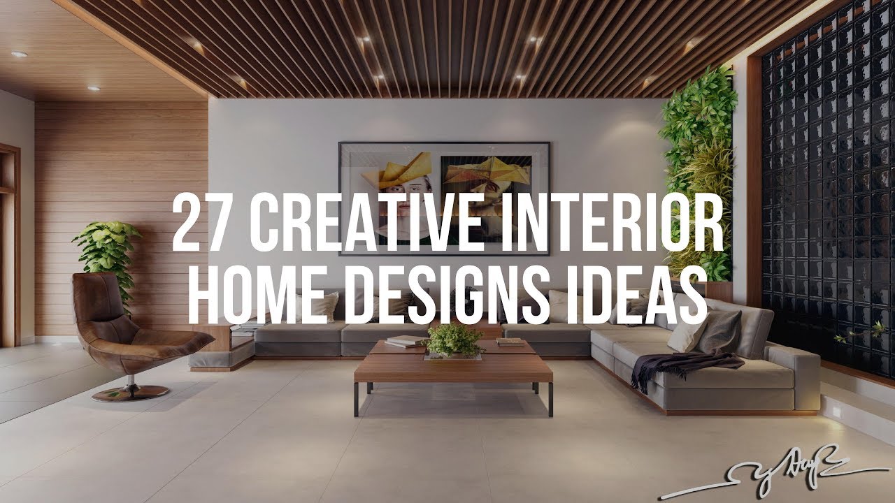 🔴 27 Creative Interior Home Designs Ideas Youtube