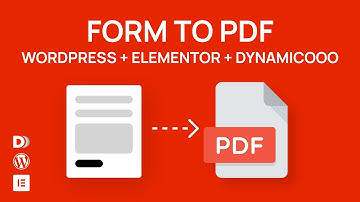 How to make a PDF from Elementor form with Dynamic.ooo