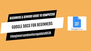 Google Docs for Beginners