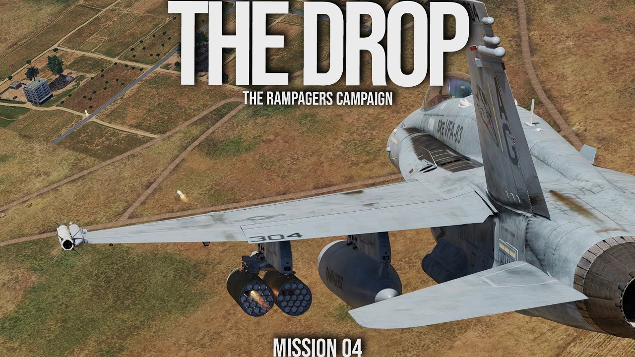 F/A-18C | Close Air Support - The Drop | DCS World campaign #4