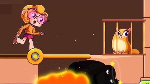 Save Her Gameplay ♥ All Level - Pull The Pin Game Save The Girl