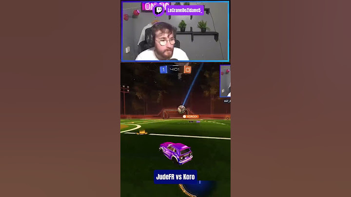 Quart-de-finale JudeFR vs Koro Zizou Rocket League Tournament